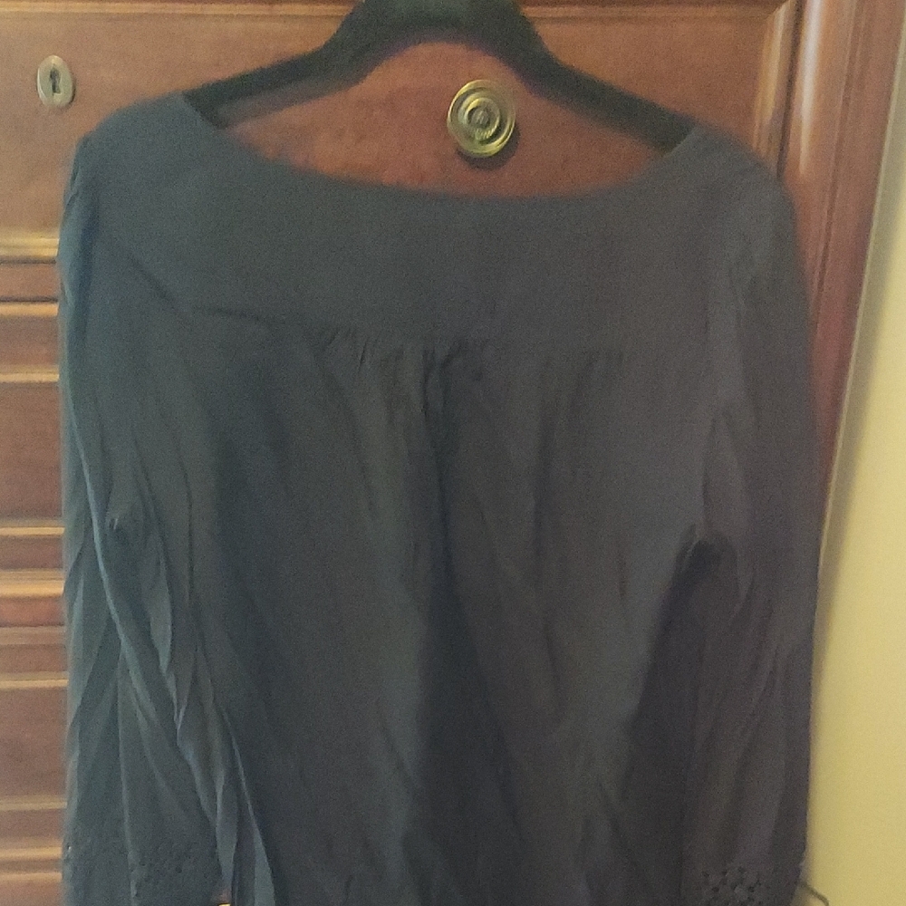 LOFT Black Blouse